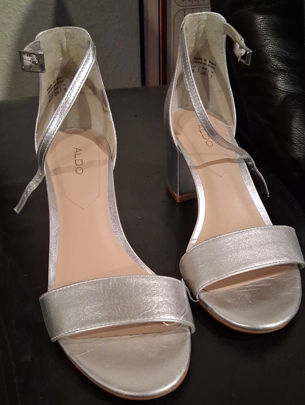 Aldo Silver Sandal